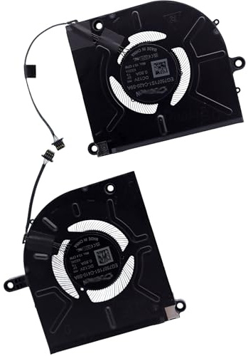 Deal4GO Ventilateur de refroidissement graphique principal pour processeur et GPU 2GN4X 02GN4X Remplacement pour ordinateur portable de jeu Dell Alienware M16 R2