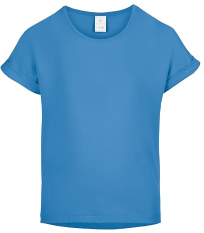 Merry Style Mädchen T-Shirt Azurblau 158-164 MS-468