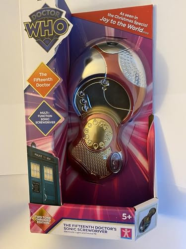 Doctor who 15th Doctor Sonic Screwdriver Joy to The World Edition