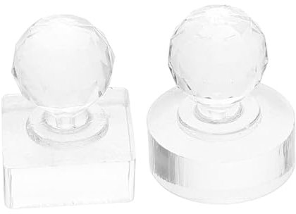 Healeved 2stücke Teiliges Lidschatten-pressewerkzeug Eckig Rundform Makeup Fixierer Einfacher Pressstempel Zur Lidschattenpalette Reparatur Und Puderumwandlung Benutzerfreundlich Und Reise