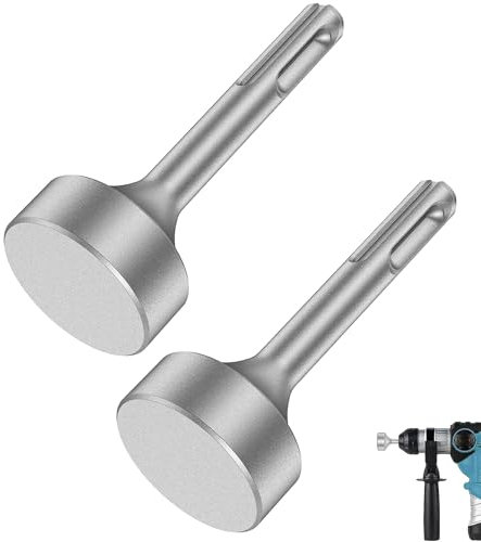 Gokelomg 2X SDS-Plus T-Pfosten-Erdungsstangentreiber,Bohrer-Bit-Treiber,Langlebiger Hammerbohrstangen-Konverter für Hammerbohrer-Erdungsstangen F