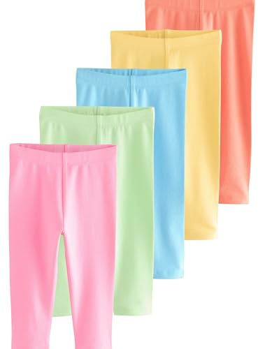 NEXT Mädchen Leggings, 5er-Pack