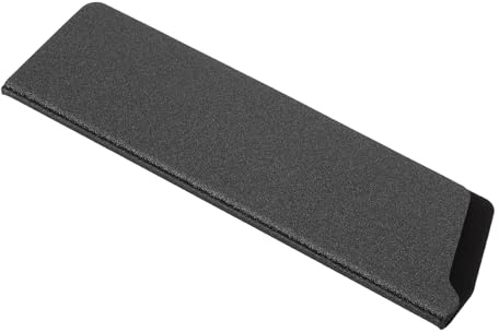 PATIKIL ABS Knife Cover Sleeves, 19.5x5.5 cm Knife Blade Edge Guard Sheath Universal Blade Protector Flocking for Home Kitchen, Black
