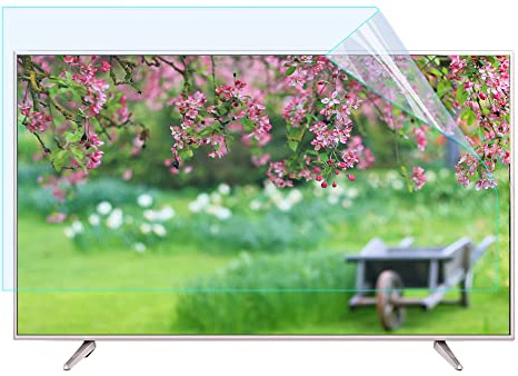 XNXYZABCE Folia przeciwpyłowa do ekranu telewizora, Protector de pantalla for TV LCD 50 pulgadas con luz azul, deslumbramiento, filtro a prueba polvo, varios tamaños(50in1095x616mm)