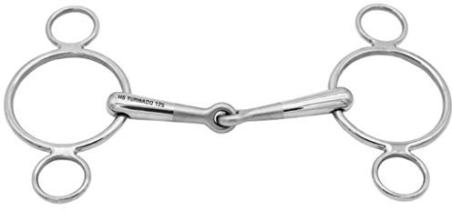 Sprenger - Edelstahl 3-Ring Trense TURNADO