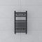 WarmeHaus Towel Radiator 700 x 400mm Grey Contemporary Bathroom Towel Rail - Straight