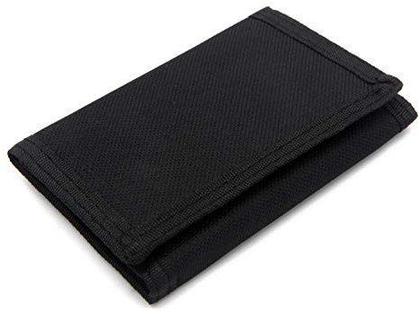 Portefeuille RFID à 3 volets avec fermeture éclair