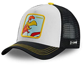 Cap Herren Looney Tunes, Tracker Kappe Herren, Charlie, Hypoallergen, Weiss, Einheitsgröße