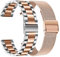 TRUMiRR Compatible con Amazfit GTS 4 Mini/GTS 2 Mini/GTS 3/GTS 2E/GTS Pulsera, Correa de Reloj de Malla de Acero Inoxidable Tejida de liberación rápida para Amazfit GTS/Amazfit Bip 3 Pro/Bip U/Lite