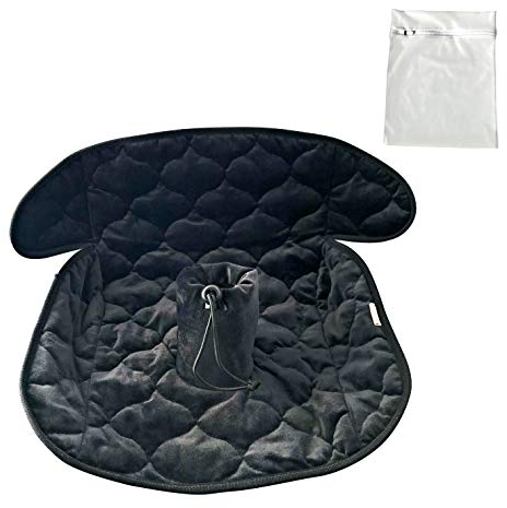 ReignDrop Piddle Pad Car Seat Protector for Toddler and Baby Potty Training – Waterproof Car Seat Pee Pad – Reusable Liner – Soft Velvet Exterior – Non-Slip Back – with Wash Bag – Machine Washable