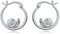 Schnecke Ohrringe Huggie Creolen 925 Sterling Silber hypoallergen kleine Huggie Knorpel Ohrring niedliche Tier Manschette Creolen für Frauen Mädchen…