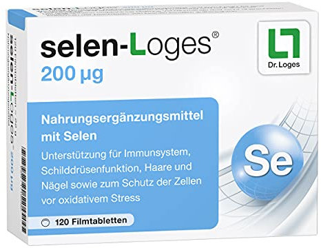 selen-Loges® 200 µg - 120 Filmtabletten - Nahrungsergänzungsmittel mit Selen