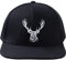 EXPRESS-STICKEREI Lustige Kappe mit Hirsch - Verstellbare Urban Basecap - Hochwertige Schildkappe - Baseball Kappe - Snapback Jäger Kappe mit Verschluss - Einheitsgröße