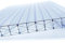 AtHaus® Polycarbonat Hohlkammerstegplatten - 200 Maße zur Auswahl | 875 x 720-10mm Stärke | UV-beständigen (Transparent)|stoßsicheren Doppelstegplatte Gewächshausplatte Stegplatten
