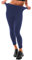 Leafigure Leggings for Women High Waist, Navy Blue Leggings for Running Workout L-XL