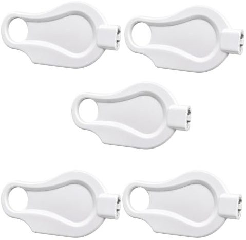 Apollo Test Keys(5 Pack) for Manual Call Points - Reset & Test Keys Compatible with Apollo Fire Alarm Break Glass Call Points - Plastic Call Point Testing Keys for Weekly Fire Alarm Maintenance