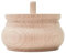 STOLMET Möbelbein aus Buchenholz Möbelfüße aus Holz Möbelfuß Unlackiert Sofa Couch Stuhl Ottomane Schrank 55 mm Höhe Rohholz TOE51