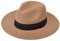 DRESHOW Damen Panama Hut Breiter Krempe Stroh Sommer Fedora Strohhut Panama Aufrollen Hut Strand Rollbar UV Sonnenhut UPF 50 +