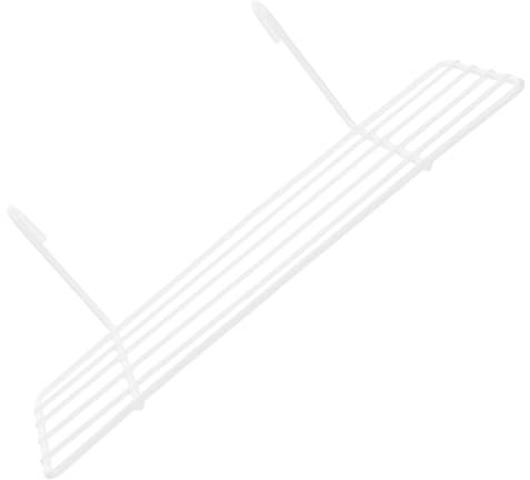 MAGICLULU 3St dekorativ schwebend Drahtgitterplatten Skelett Aufbewahrungskörbe Steckbrett gerades Regal Gitterplattenregal Lagerung Korb Netz schmücken Büro Eisendraht Weiß