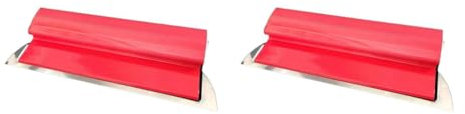 Koanhinn 2 x 24 (60 cm) Skimmer Blade Drywall Exterior Rendering Skimmer Blades Dry Construction Tape on Flat and Shock