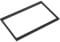 Double Din 7 Inch Car Stereo Frame Trim, 2 Din 7in PST Thick Fascia, Car Stereo Frame, Car Stereo Radio Fascia Dash Mount DVD Navigation Audio Frame for 178x102mm