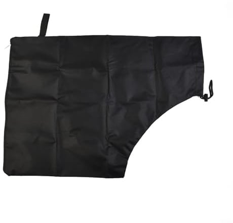 Lastdaytime Auffangbeutelsack kompatibel Laubbläser Garten Sauger Gebläse Laubsauger Beutel, Blattsammlung Bodenbeutel ZipShredder Zubehör (schwarz)