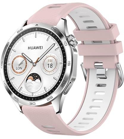 Meliya für Huawei Watch GT4 46mm/GT3 46mm/GT2 46mm Armband Herren Damen, Silikon Sport Ersatzarmbänder für Huawei 22mm Uhrenarmband Huawei GT 3 Pro/GT 4 Pro/GT2 Pro/GT 46mm