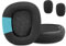 TaiZiChangQin Ersatz-Ohrpolster, kompatibel mit Logitech G933, G933S, G935, G930, G633, G633S, G635, G533, G332, G230, G231, Gaming-Kopfhörer, Stoff, Schwarz