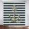 XPINGO 3D Anker Gardinen mit ösen 2er Set B 200 X H 200 cm Maritime Vorhang Blickdicht Kälteschutz Schallschutz Verdunkelung Wärmeisolierende Vorhänge für Wohnzimmer Schlafzimmer（Stil 6-4）