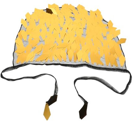 WRITWAA Belly Dancing Glitzerndes Gesichtsschleier Kostüm Maske Für Frauen Festival Rave Masquerade Accessoire Mit Ethno-design Und Anpassbarem Tragekomfort