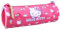 mybagstory - Federmäppchen Hello Kitty für Mädchen – Kinder – Schule – Kindergarten – Kindergarten – Federmäppchen Mädchen – Größe 21 cm, Hello Kitty Pink, Enfant