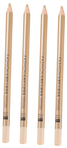 Mikinona 4pezzi Matita Correttore Per Trucco Copre Segni Lentiggini Occhiaie Penna Correttore Per Macchie Trucco Quotidiano Portatile