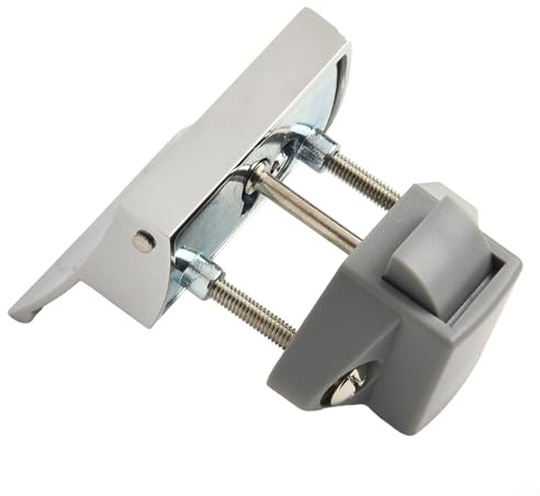 Besttoolifes RV Cupboard Latch Knob for Caravan and Marine Cabinets, Square Door Handle Push Lock with ABS and Metal Construction, Furniture Cabinet Locking