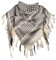 FREE SOLDIER Halstuch/Kopftuch Shemagh,100% Baumwolle Pali-Tuch Schals Unisex,Beige,110 * 110cm