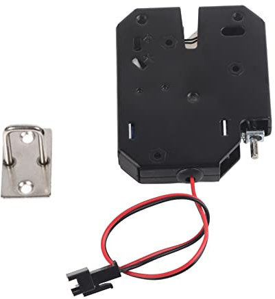 Serratura Elettrica per Armadietto, Serratura Elettrica Elettromagnetica in Acciaio al Carbonio Dc 12V 2A Serratura con Chiavistello Mini Serratura Elettrica per Cassetto Piccolo
