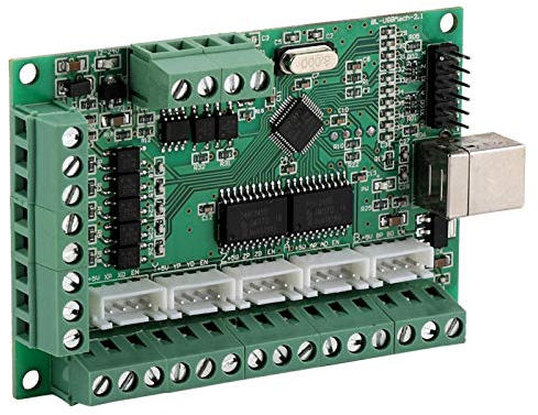 12-24V-Treiberplatine, CNC-USB-Mach3-Platine, 5-Achsen-Schnittstellentreiber Motion Controller, mit Starker Anti-Interferenz-Fähigkeit
