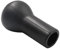 Angelrute Butt Cushion Gimbal Angeln Fighting Waist Holder Stoßdämpfung Fighting Pole Holder, Schwarz