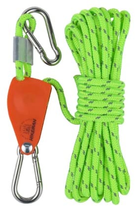 Abspannseile Reflektierend,Reflektierende | Ø 6mm Leuchtend Reflector Cord Zelt-Spannschnur Abspannleine Zeltleine Zeltseil Spannsei (A)