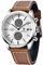 BY BENYAR Herren Uhren Lederarmband Armbanduhr Analog Quarzuhr Uhren für Männer Mode Sport Chronograph 30M Wasserdicht Herren Elegantes Geschenk