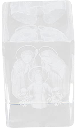 DECHOUS Recuerdos De Jesús Soperas De Yoruba Pesebre De Jesús Católica De Estatua De La Virgen Decoraciones Navideñas Soperas De Santería Yoruba Niño Mesa De Cristal La Cruz