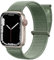 Maledan Solo Loop Correa Compatible con Apple Watch Correa 44mm 38mm 42mm 40mm 41mm 45mm 49mm, Sport Ajustable Band Compatible con iWatch Series 9 8 7 6 5 4 3 2 1 SE, 42mm/44mm/45mm/49mm, Verde Pino