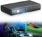 Smart Home Projector Full HD 750 ANSI Lumens Autofocus 40-150” DLP Projector WiFi 3D Video HDMI Duo USB 2.0 for Miracast/App Store/Play/Chrome/YouTube/Netflix/Home Entertainment