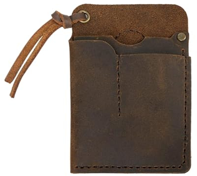 Tool Pocket Pouch Tools Scheide Multitool Hülle, EDC Gürteltasche Organizer Holster, Lederscheide mit Stiftschlüsselhalter und Taschenlampentasche für Den Täglichen Gebrauch Bei Der Arbeit