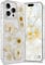 Riccase for iPhone 15 Pro Case Clear with Real Dried Flower Patterns, Shockproof Transparent Soft TPU Protective Bumper Slim Glitter Cute Floral for iPhone 15 Pro Phone Case,Daisy