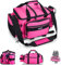 Goture Angeltasche, weiche Seite, wasserabweisend, Umhängetasche, Verstellbarer Angelrutengurt, Angelrucksack Mit gepolsterten Schultergurten und rutschfestem