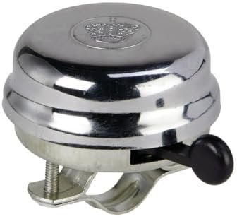 FISCHER Unisex Chrom Fahrradglocke, silber/Verchromt,Einheitsgröße EU