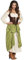 Boland – Déguisement pour adulte – Costume médiéval d'aubergiste, 40-42, Grün/Braun/Weiß