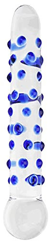 Spectrum Nubby Textured Glass Dildo
