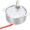 sourcing map Synchronous Gear Motor AC 12V 4-5RPM 50-60Hz Electric Motor CCW/CW 4W for Electric Fan