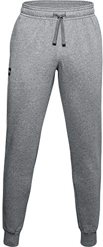 Under Armour Rival Fleece Joggers, Jogging Homme M Pitch Gray Light Heather/Onyx White